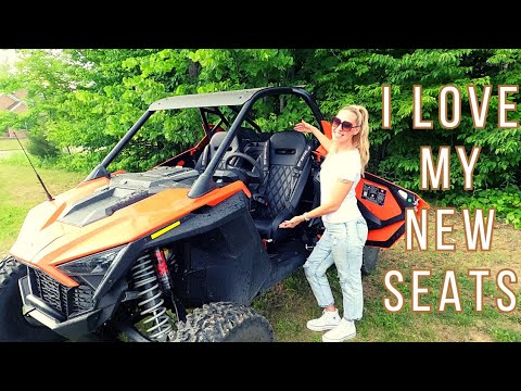 We Installed the New Suspension Seats for the Polaris Turbo R