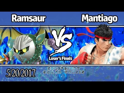 Ramsaur vs Mantiago - Loser's Finals - SSC6 - Super Smash Bros for Wii U