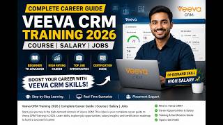 Veeva CRM Training 2026 🚀 Complete Career Guide | Course | Salary | Jo