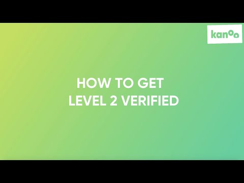 How to Get Level 2 Verified with Kanoo