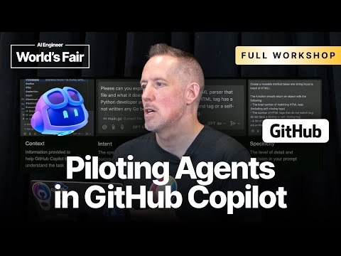 Piloting agents in Git Hub Copilot Christopher Harrison, Microsoft
