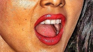 Most Popular South Indian Actress Beautiful Lips Closeup