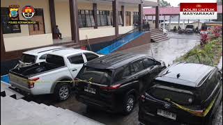 Sindikat Penggelapan Mobil Lintas Kota dengan KTP Palsu Dibekuk Tim Resmob Polres Kotamobagu