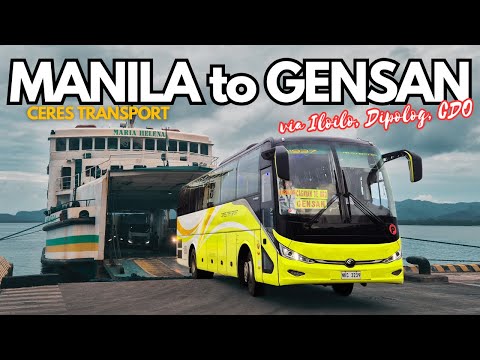 The NEWEST longest bus ride in PH | 4D3N trip from Manila to GenSan via Negros, Dipolog, CDO