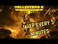 Helldivers 2 1K XP and Medal Farm Solo on Helldive Difficulty