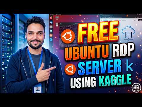 Get a Free Ubuntu RDP Server on Kaggle! 🔥 Remote Desktop for Linux, No Cost