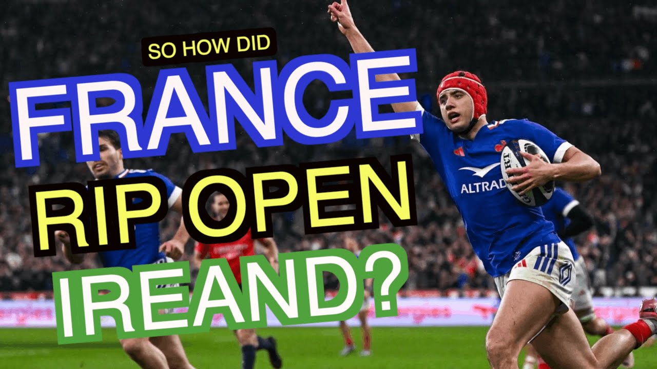 Louis Bielle-Biarrey's Viral Try Highlights French Kicking Ingenuity and Irish Defensive Chaos