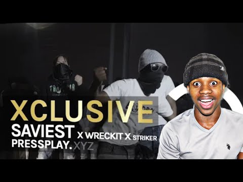 American React To British Rap... #CT Saviest #TOG Wreckit X Striker - See me (Music Video)