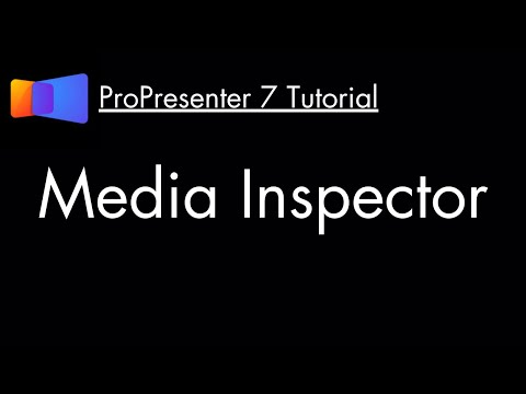Pro 7 - Media Inspector