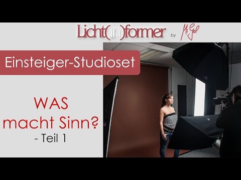 Ausrüstung für den Einstieg in die Studio-Fotografie