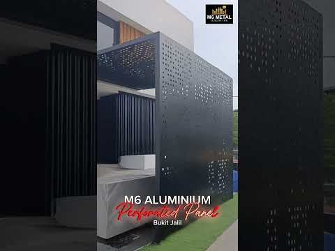 M6 ALUMINIUM PERFORATED PANEL @ BUKIT JALIL