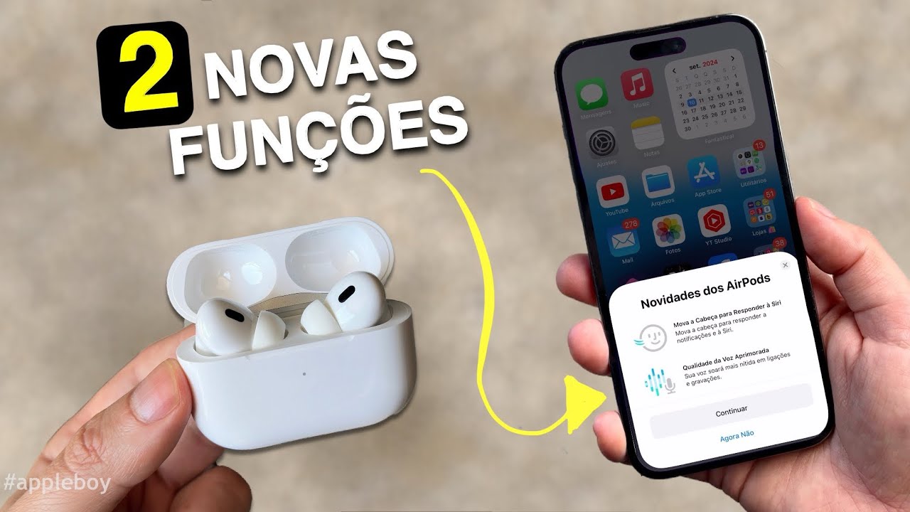 AirPods Pro 2 Ganharam 2 Novas Funções no iOS 18