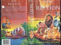 El Rey León VHS Disney Televideo Perú 1996