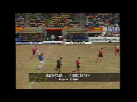 Halmstads BK - Djurgårdens IF (Allsvenskan 1996)