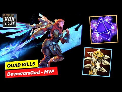 HoN Valkyrie GEOMETER'S BANE with SAVAGE MACE