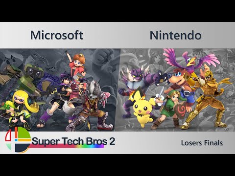 Super Tech Bros. 2 - Microsoft vs Nintendo [Loser's Finals] *Stream*