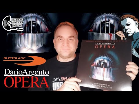 Dario Argento's OPERA - Limited Vinyl Edition 499 copie  [Rustblade Records] Unboxing