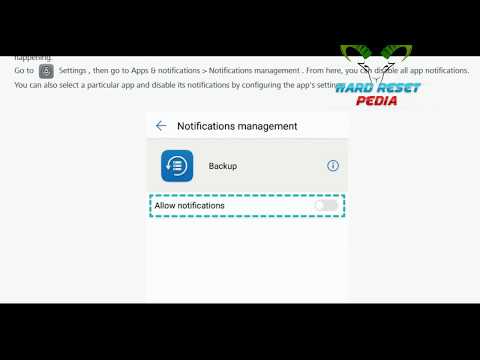 ☑️ Disable Disruptive App Notifications HUAWEI Mate 10 Pro