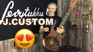 Video thumbnail for Esittelyssä Ibanez j.custom RG8520SLTD-NTF by Levytukku
