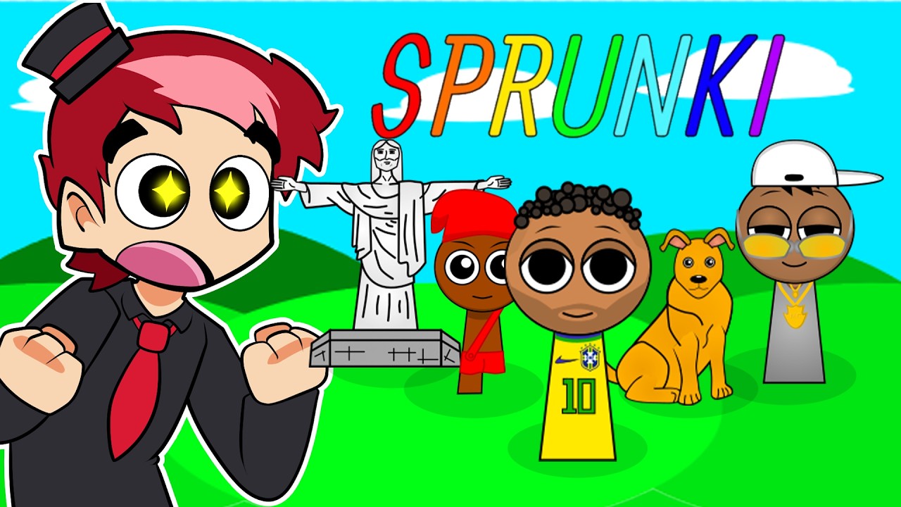 Fiz os SPRUNKIS do BRASIL! 🇧🇷