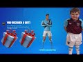 TRUMAnn Unlocking ALL The NEW Fortnite Football/Soccer Skins (Dad Gives His Kid NEW Football Skins!)