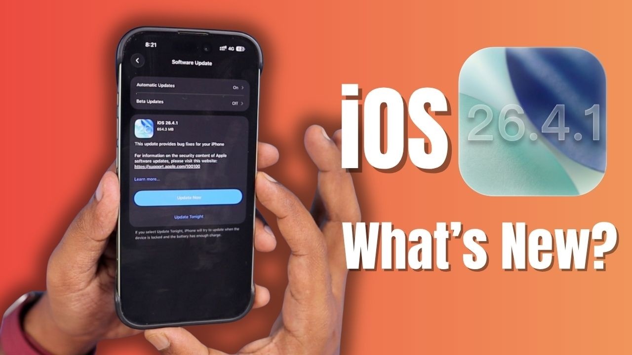 iOS 26.4.1 Update | What's New?