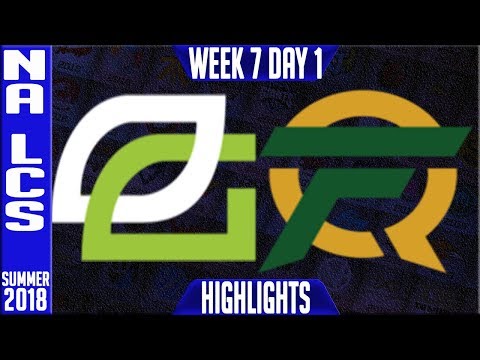 OPT vs FLY Highlights | NA LCS Summer 208 Week 7 Day 1 | Optic Gaming vs FlyQuest