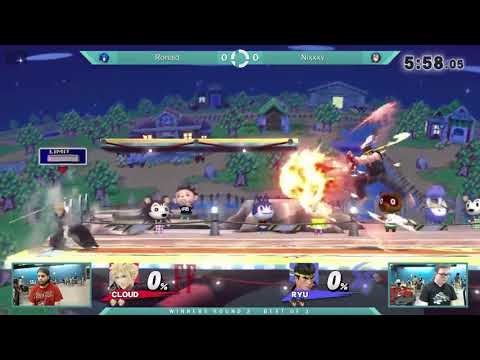 Sink or Swim 60 WR2 - Ronald (Ryu) vs Nixxxy (Cloud)