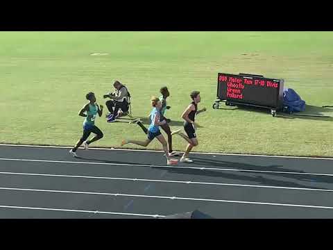 800m Evan Pollard 2:04
