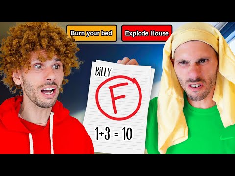 OOPS! I FAILED MY MATH TEST IN REAL LIFE | Roblox