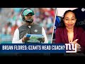 NFL Insider on Giants' Interview with Brian Flores for Head Coach Vacancy | CBS Sports HQ