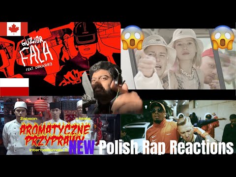 NEW 2021 Polish Rap Reactions FT (Guzior, Mata, Żabson, Alberto) [Canadian/Indian Reaction]