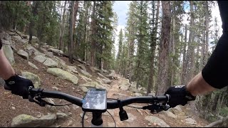 Warren Gulch - endurance dark blue at 10,000 ft - Idaho Springs - Colorado