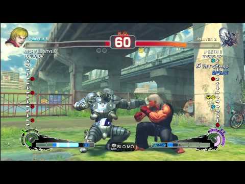 SSF4 [KEN] MICHAEL STYLE vs II SETH II