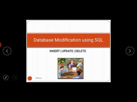 Database Modification Using Sql Lecture 33