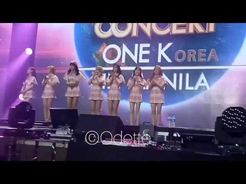 [170302] AOA Introductions + Greetings FANCAM OneK Global Peace Concert in Manila 2017