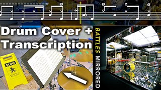 Snare Hangar by Battles - Drum Cover + Transcription