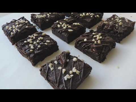How to make best ever chocolate brownies recipe by Adhorle kitchen