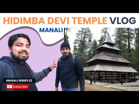 Exploring Manali’s Hidden Gem | Hidimba Devi Temple Vlog 🛕❄️