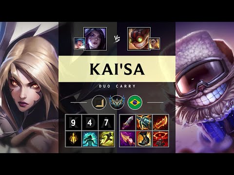 Kai'Sa ADC vs Ziggs - BR Challenger Patch 25.15