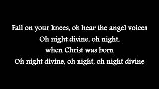 O Holy Night - Lauren Daigle (Lyrics)