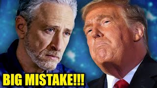 Jon Stewart HUMILIATES Trump as Threat Backfires SPECTACULARLY!