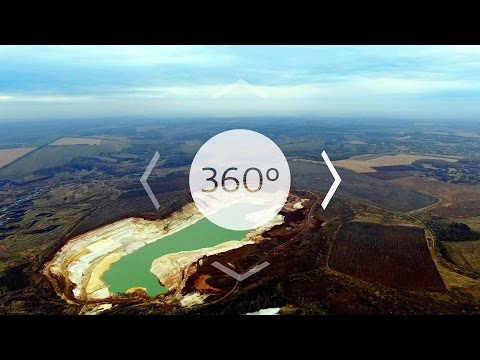 Кварцевый карьер. Моя страна 360