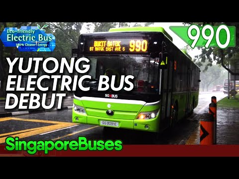 [Tower Transit] SG3091E @ 990 | Yutong ZK6128BEVG Electric (E12)