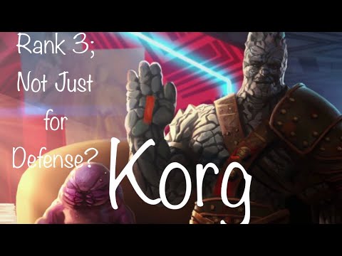 MCOC 6* R3 Korg vs ROL Winter Soldier (BIG DAMAGE) Damage Test