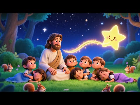 💤 Calm Night Sleep with Jesus | Gentle Christian Lullabies & Peaceful Bible Music