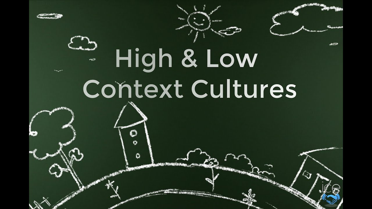 High and Low Context Cultures