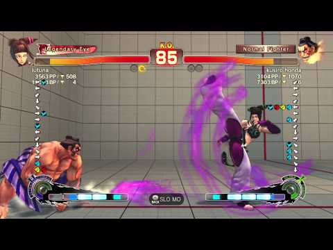 lutuna (Juri) vs kusiro honda (Honda) ranked USF4