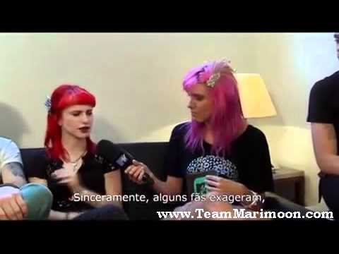 MariMoon entrevista Paramore @ Acesso MTV 15/03