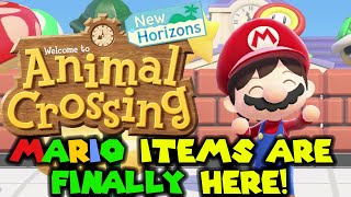 LET'S-A-GO! The Mario Items for Animal Crossing Are FINALLY HERE!